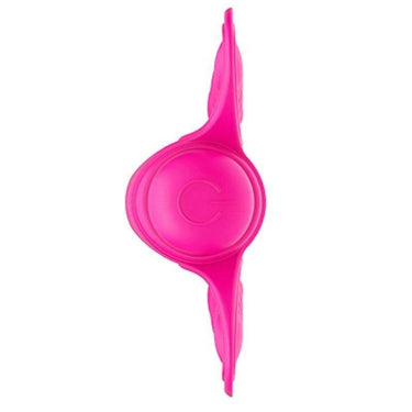Mini vibratore indossabile con ali flessibili e silicone sicuro